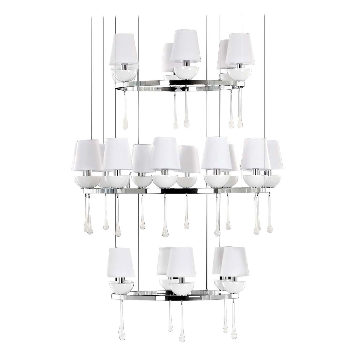 Sinfonia 24-Light Chandelier For Sale