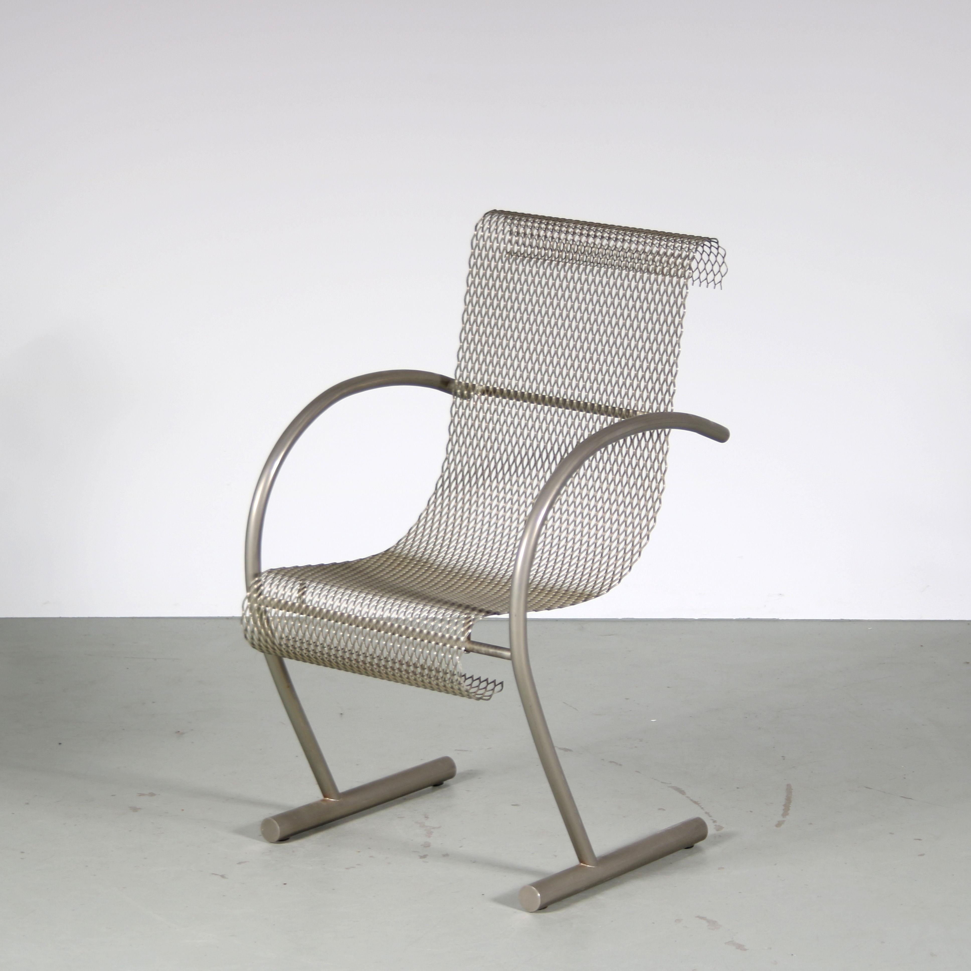 French “Sing Sing” Chair by Shiro Kuramata for XO, France 1970 For Sale