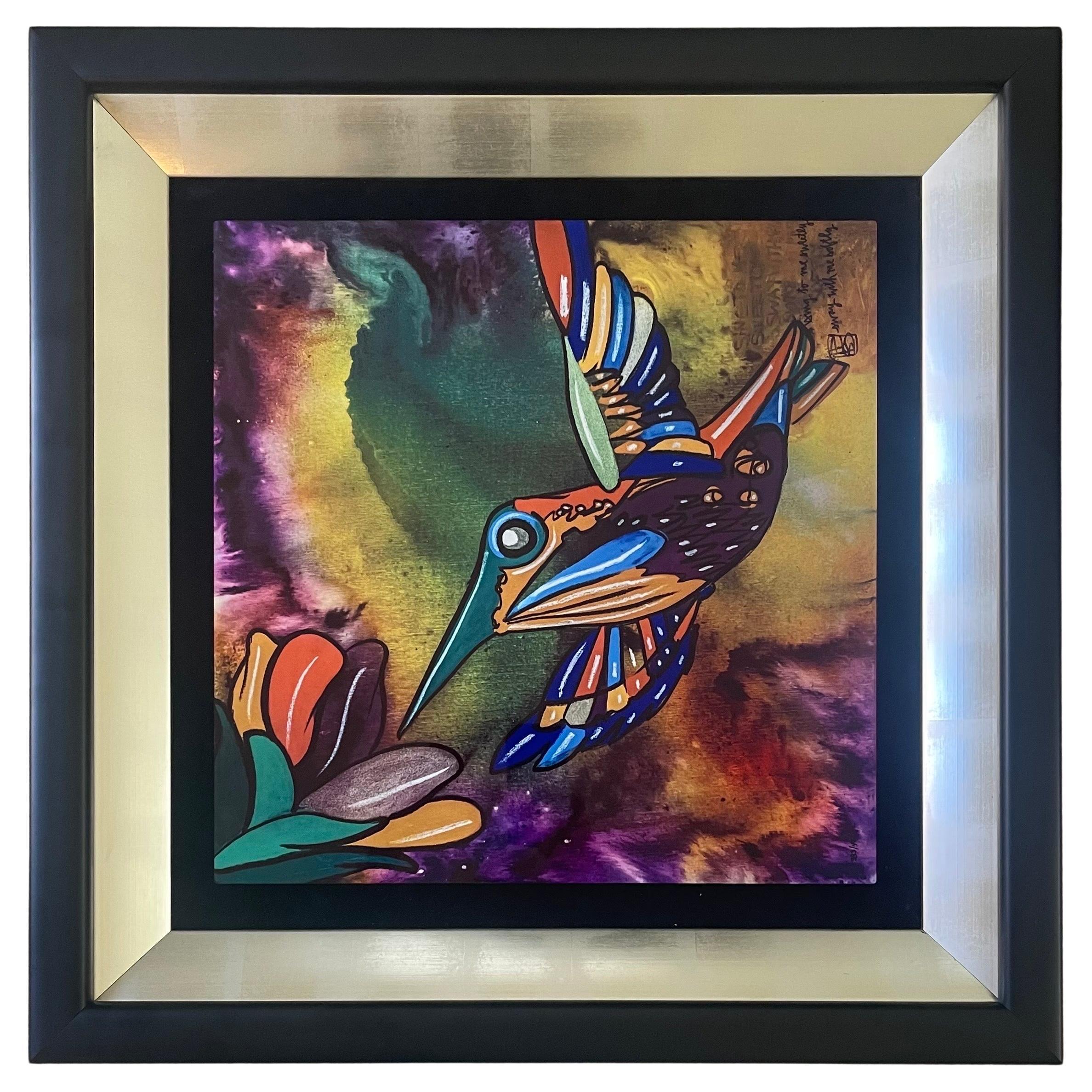 Sing to Me Sweetly" Dye Sublimation on Wood by David Le Batard, 'Lebo' For  Sale at 1stDibs