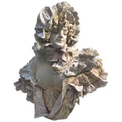 Buste d'amphore autrichien chanté Stellmacher Teplitz