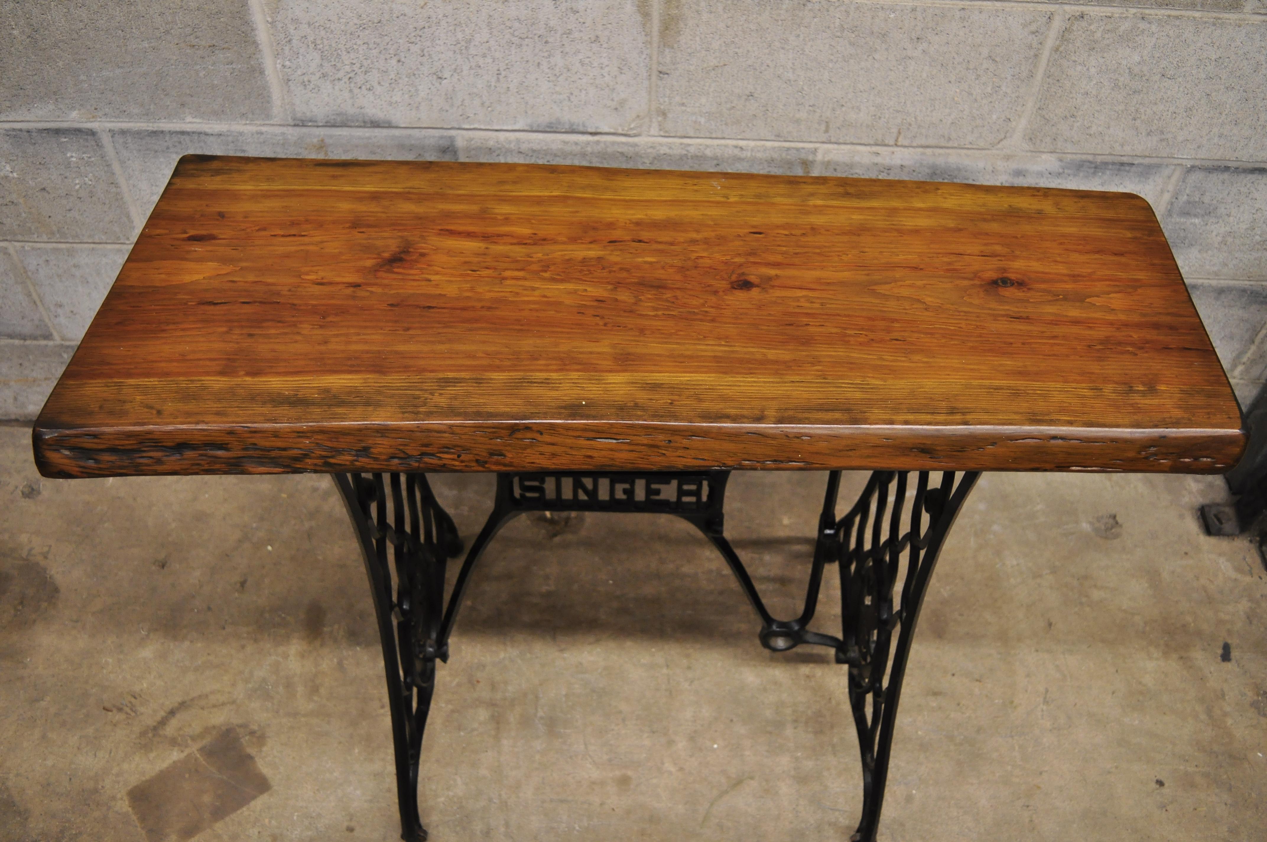 singer console table