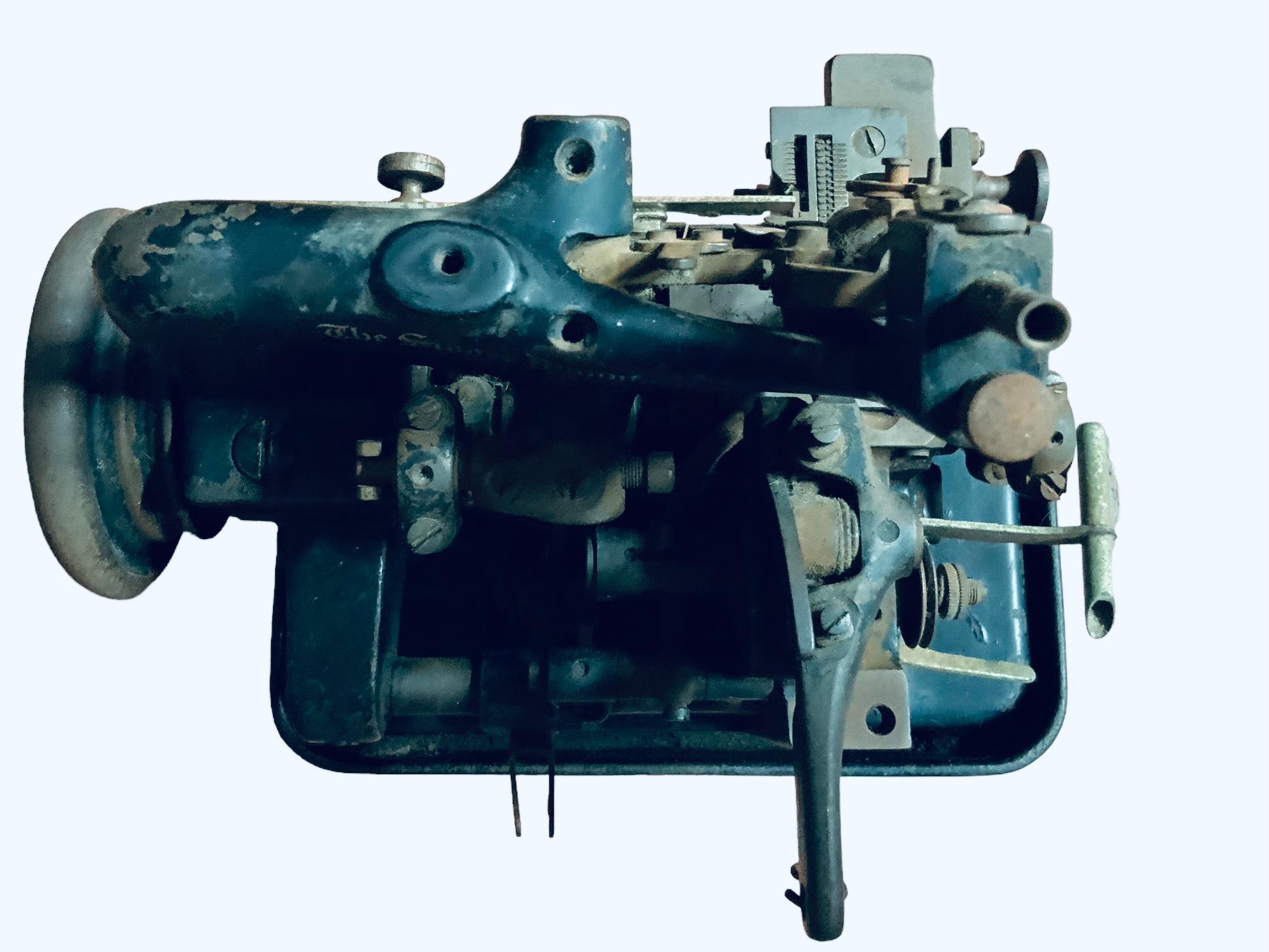 Singer Manufacturing USA 81-5 Industrielle Nähmaschine (Gegossen) im Angebot