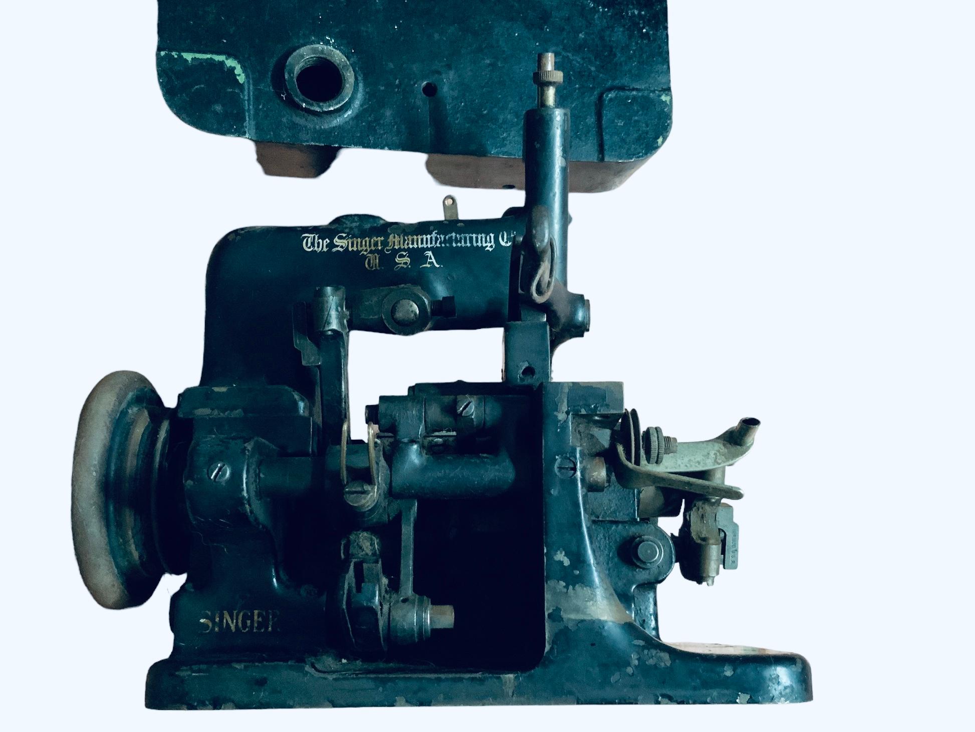 Singer Manufacturing USA 81-5 Industrielle Nähmaschine im Angebot 1