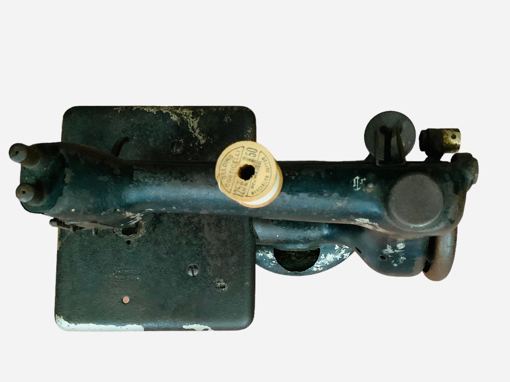 Industrial Singer Model 24 Chain Stitch Small Sewing Machine