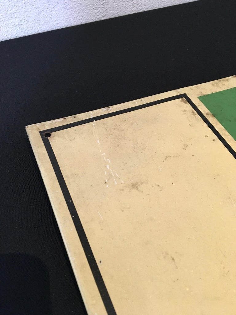 Singer Sign with Tailor and Singer Sewing Machine, 1930s For Sale at ...