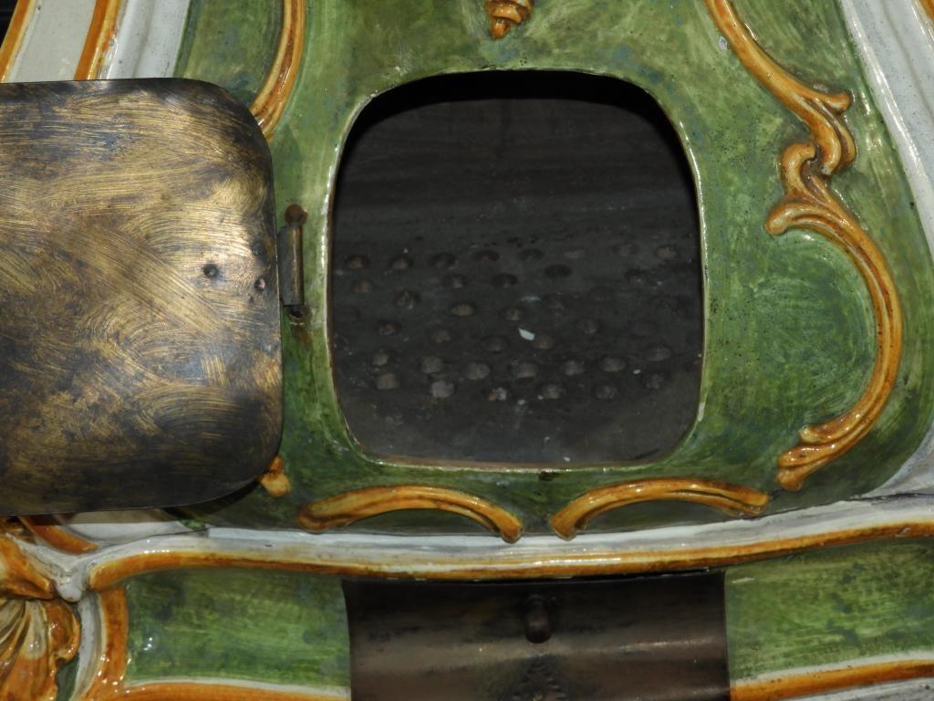 Singerie Majolica Stove For Sale 2