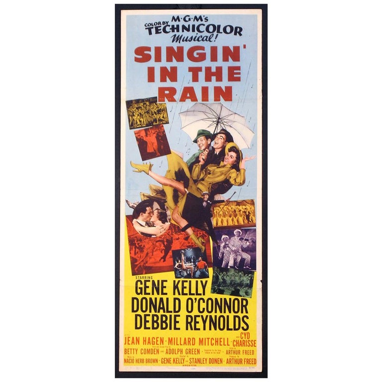 Singin' In The Rain '1952' Poster For Sale