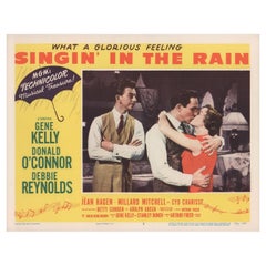 Singin' in the Rain 1952 Carte de scène américaine
