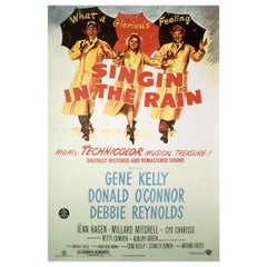 'Singin' in the Rain R2000' U.S. One Sheet Film Poster