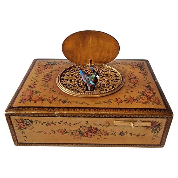 Singing Bird Box by E. Flajoulot Retailed by Juvenia For Sale at ...