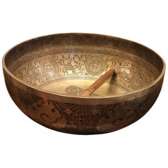 Singing Bowl Struck Bowl Standing Bell Bronze