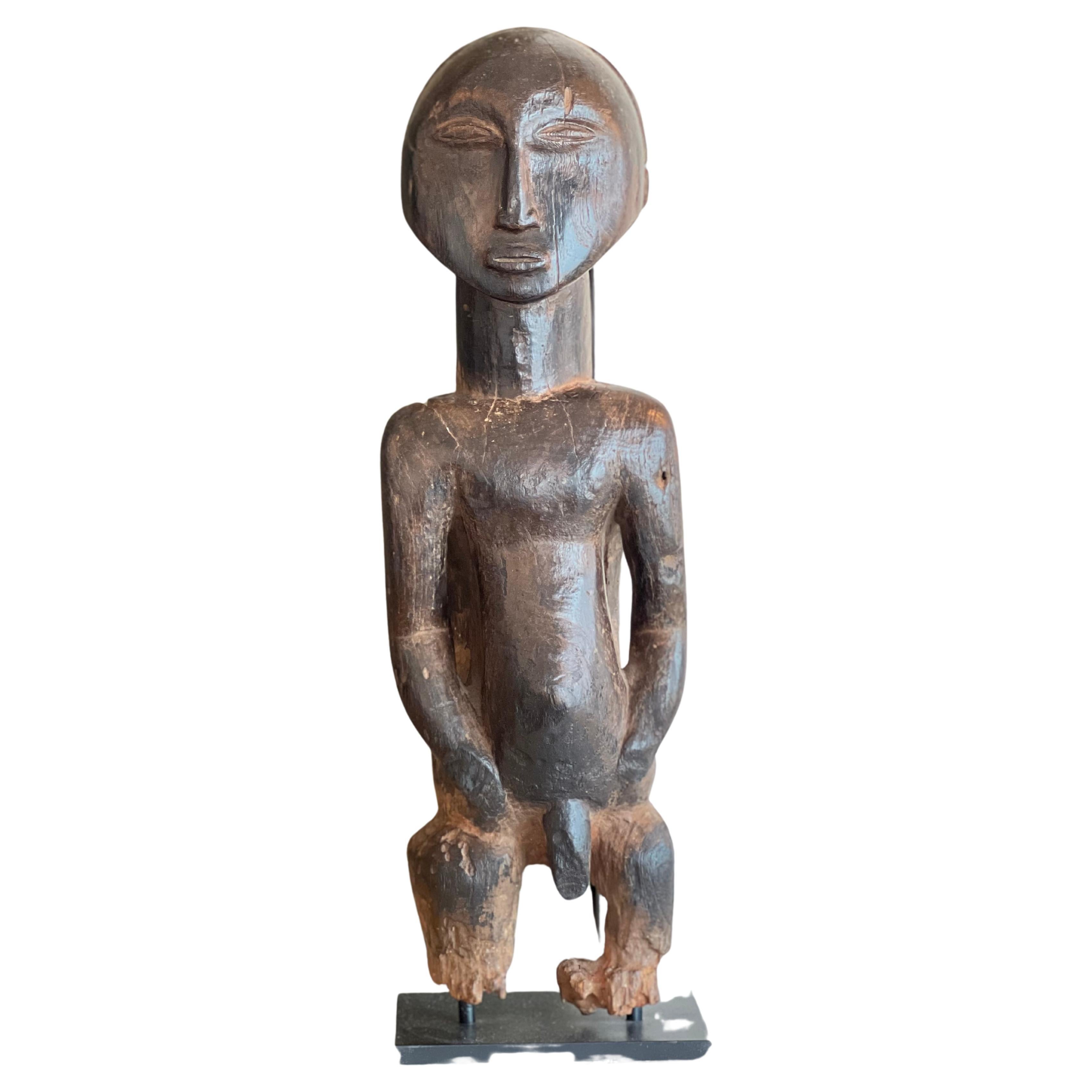 'Singiti' Anchestor Wood Statue, Hemba Culture, Dr Congo, Ca. 1900, Doc. Prov For Sale