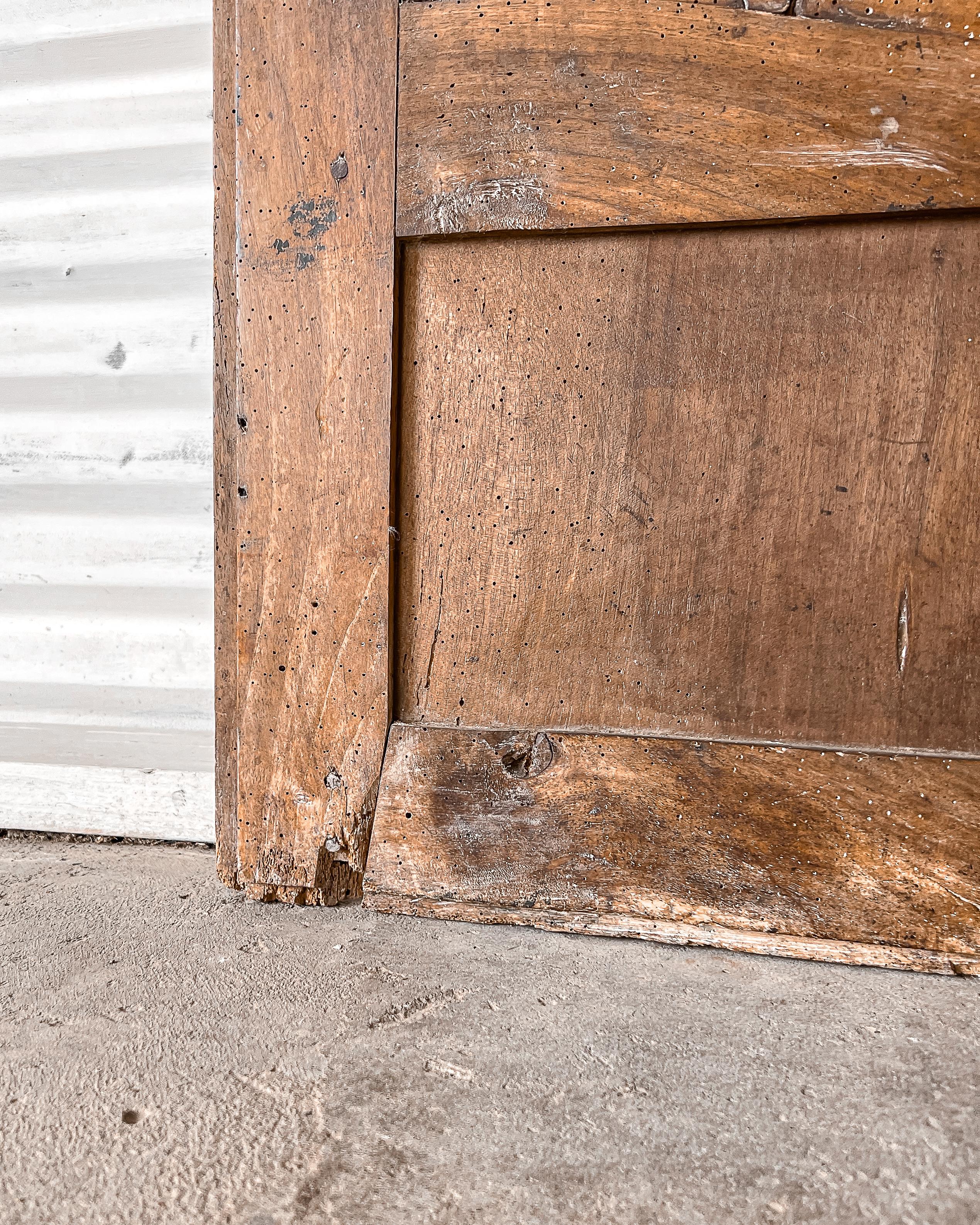 Single 19th Century French Provincial Cupboard Door For Sale 14