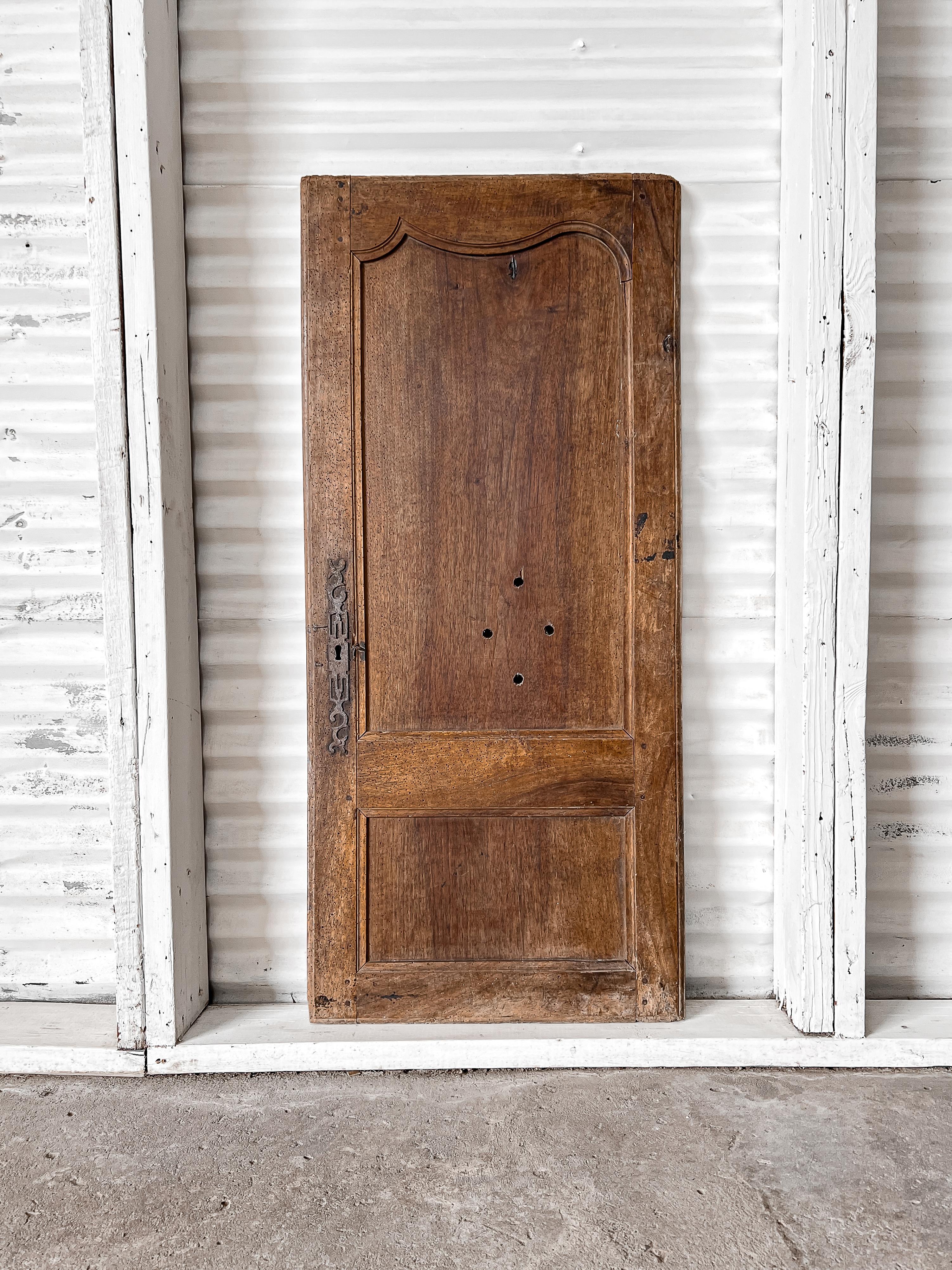 Single 19th Century French Provincial Cupboard Door In Good Condition For Sale In Mckinney, TX