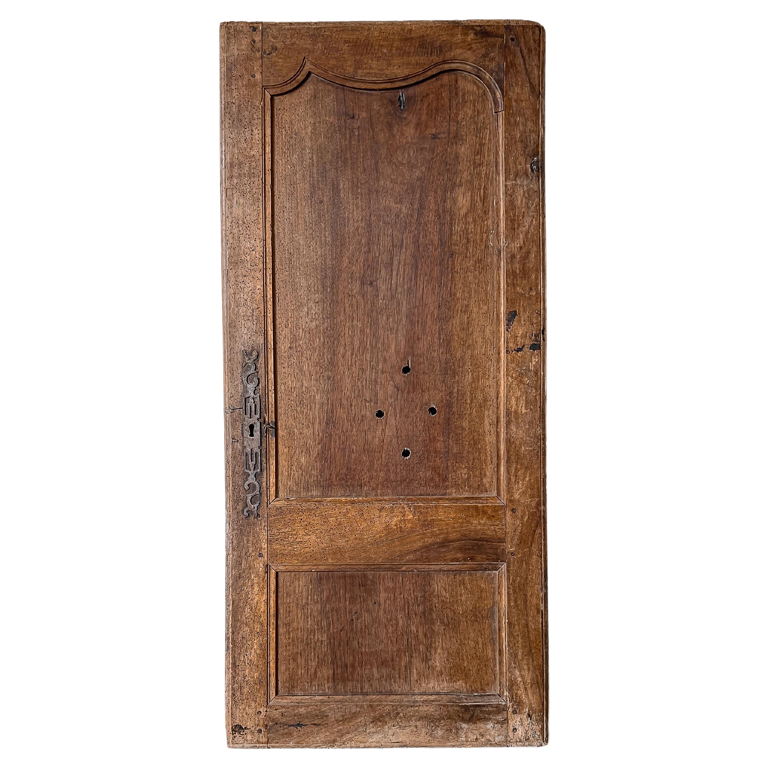 Single 19th Century French Provincial Cupboard Door For Sale