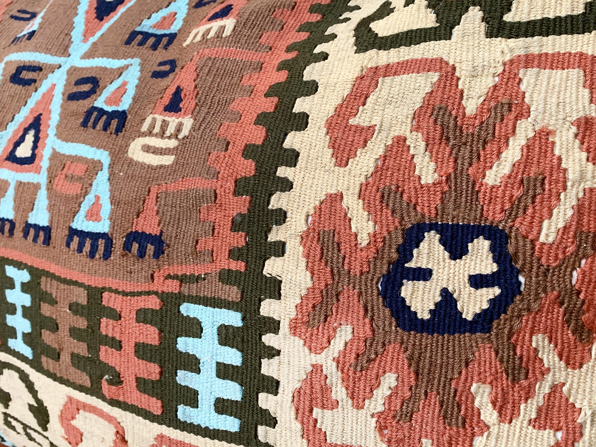 Cuscino singolo per coperta Navajo del XIX secolo in vendita 1