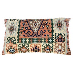 Single 19th Century Navajo Blanket Pillow