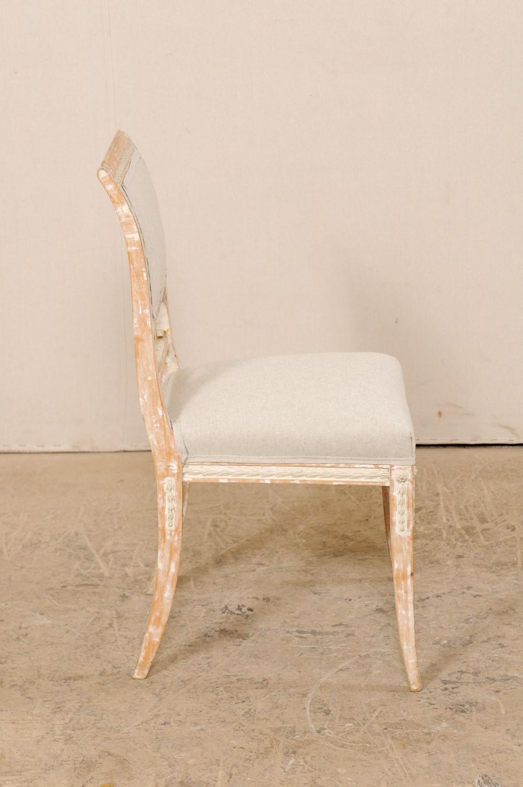 Single 19th Century Swedish Gustavian Bellman Chair 2