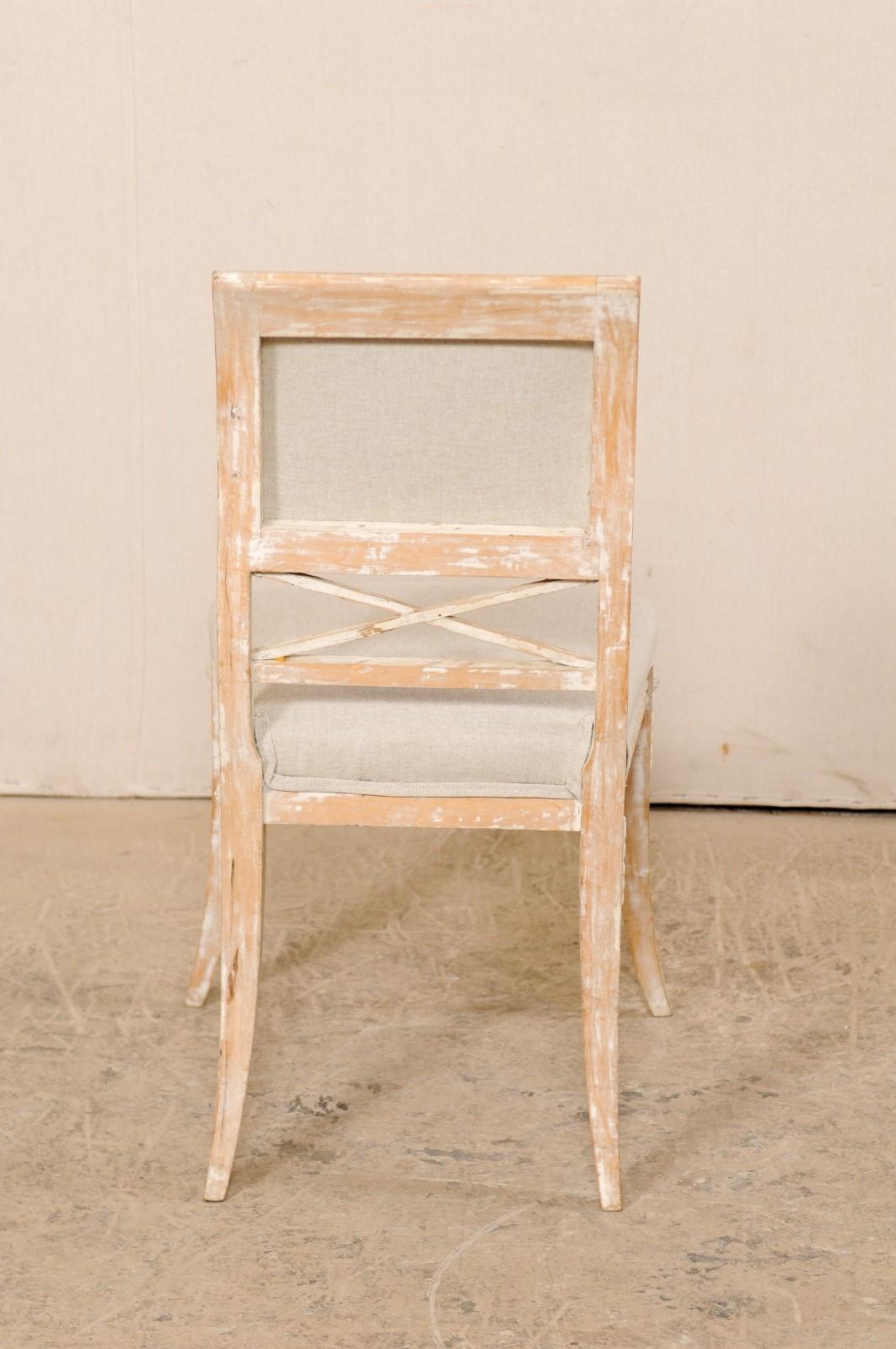 Single 19th Century Swedish Gustavian Bellman Chair 3