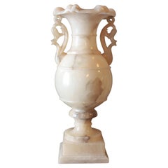 Lampe Urne simple en albâtre