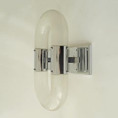 Single Aldo Nason Wall Lamp for Mazzega, Italy 1970s