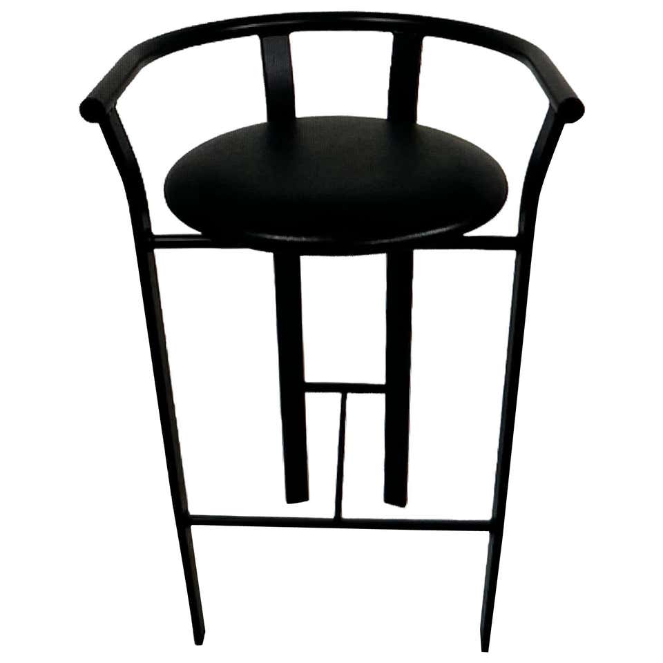 Anna Karlin Wrought Iron Counter Stool, A