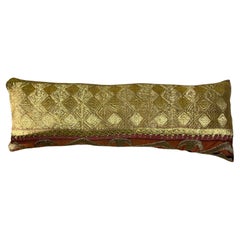 Single Antique Embroidery Textile Pillow