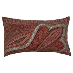 Single Vintage Pillow Made from Kashmir Shawl