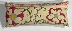 Single Antique Silk Embroidery Suzani Pillow