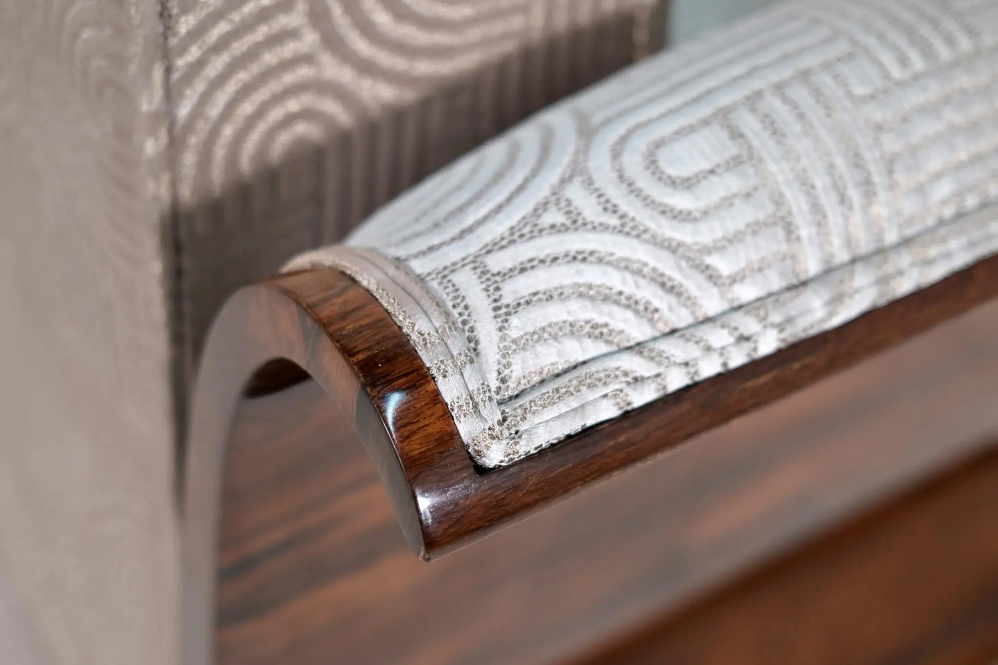 Single Armchair Art Deco For Sale 2