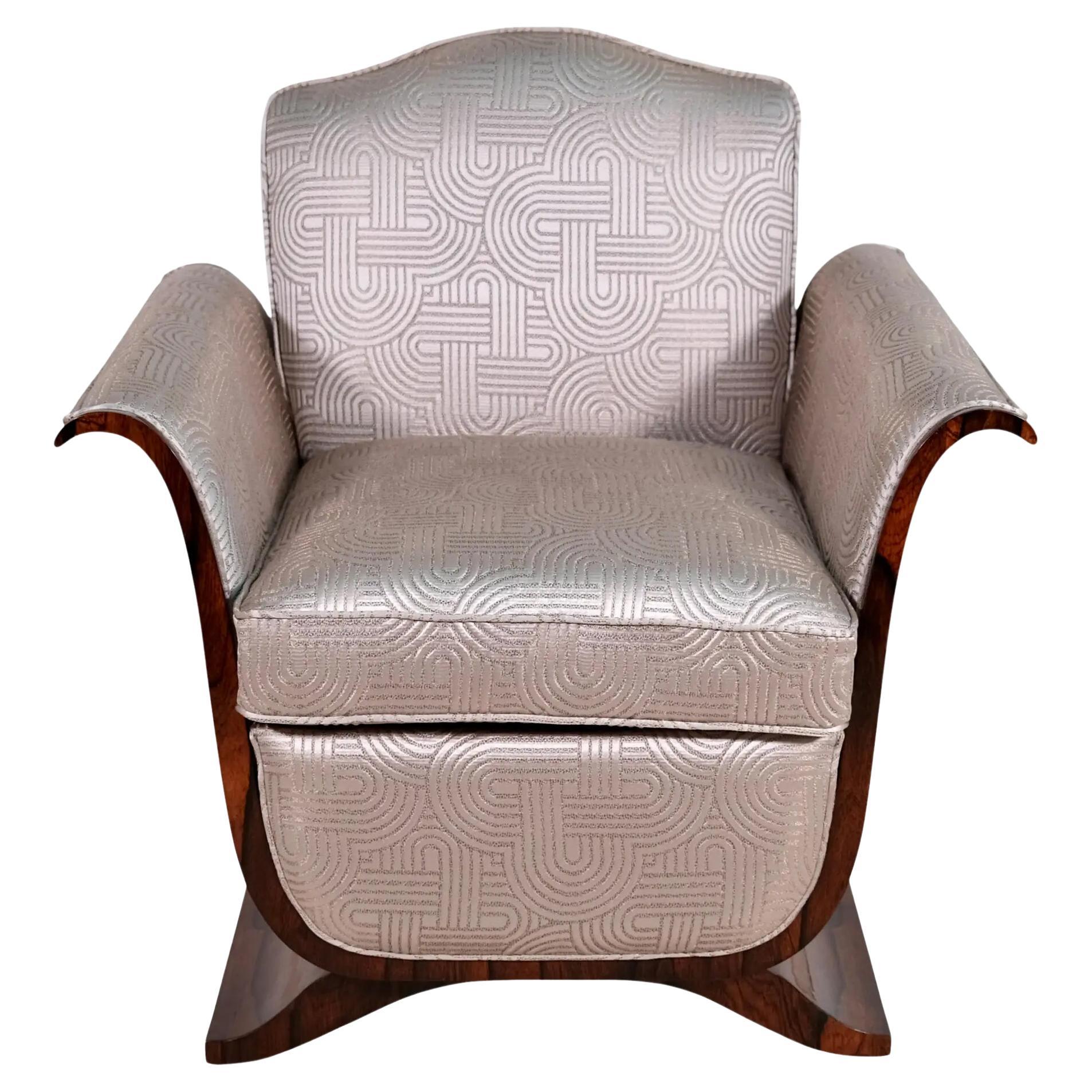 Einzelner Sessel Art Deco
