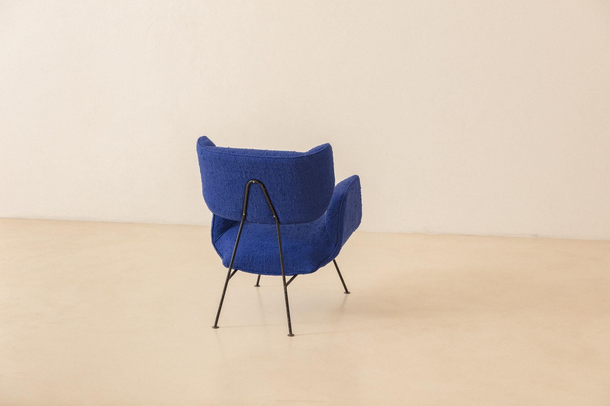 Mid-20th Century Single Armchair by Carlo Hauner and Martin Eisler, Brazilian Midcentury, 1955 For Sale