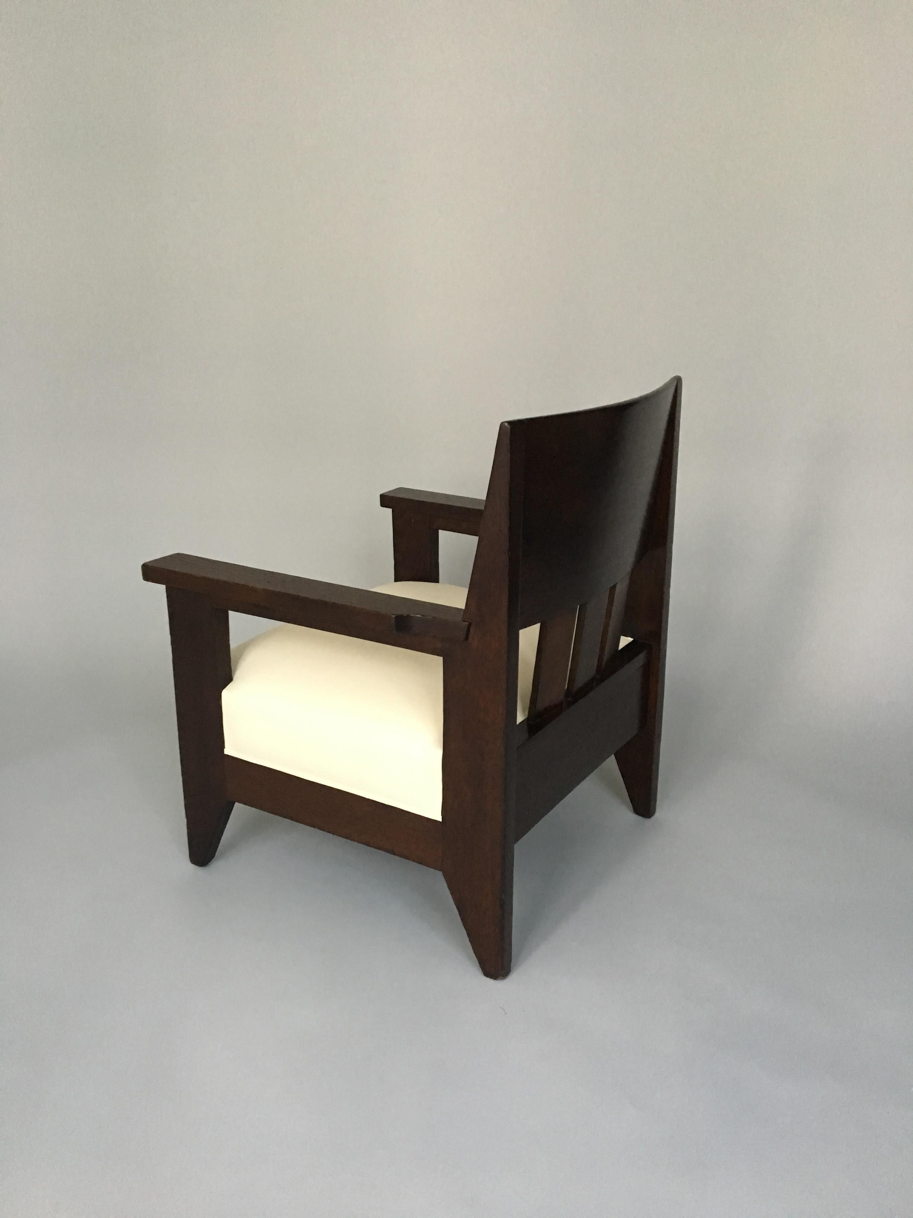 Art Deco Single Armchair by Hendrik Wouda For Sale