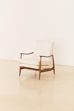 Einzelner Sessel von Móveis Cimo, 1960er Jahre, Brasilianisches Design der Jahrhundertmitte