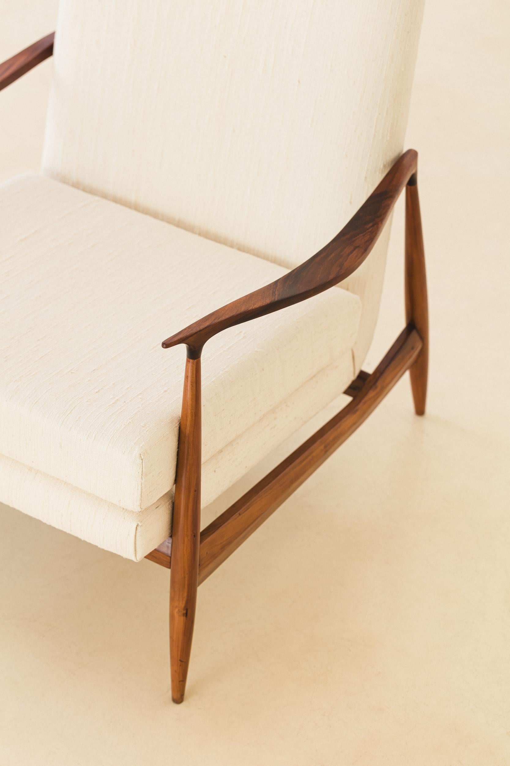 Single Armchair by Móveis Cimo, 1960s, Mid-Century Brazilian Design For Sale 1