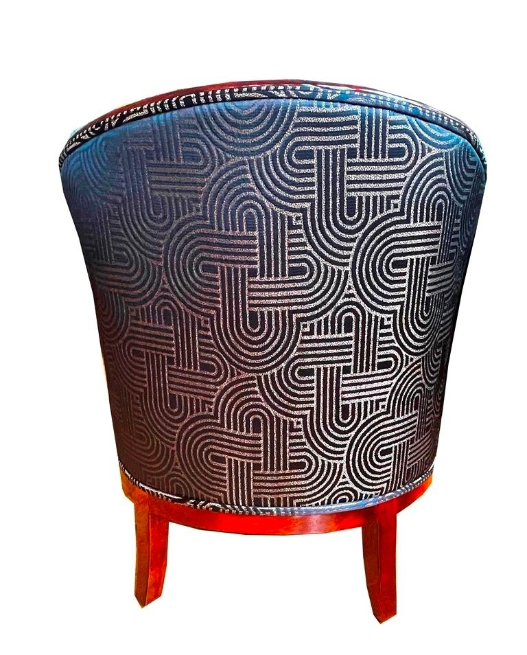 Einzelner Art Deco Sessel 1930 im Angebot 3