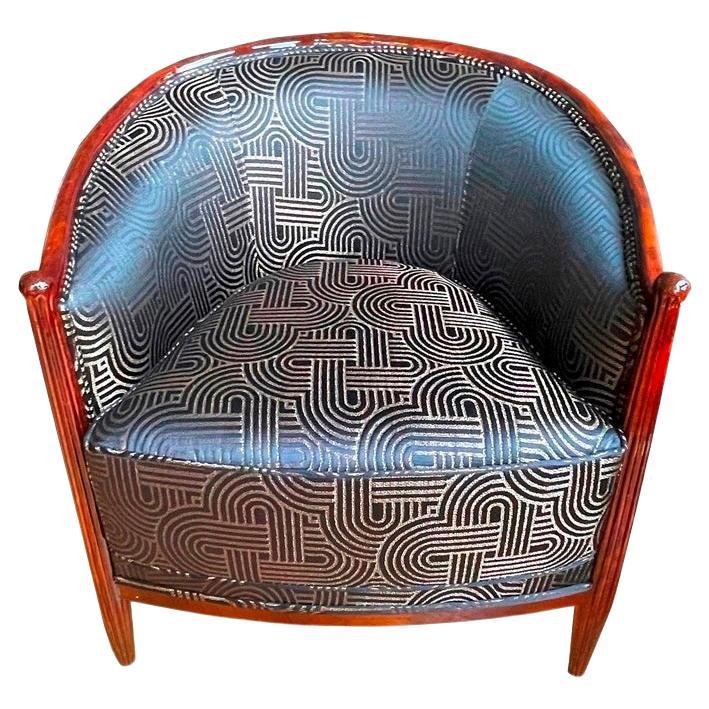 Single Art Deco armchair 1930
