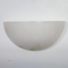 Single Art Deco inspired Spanish alabaster sconce
