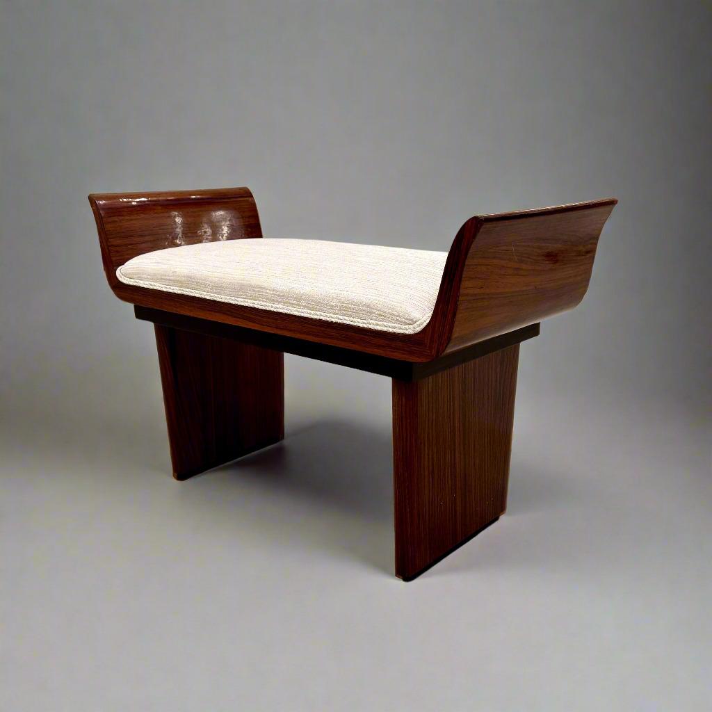 Italian Single Art Deco Stool For Sale