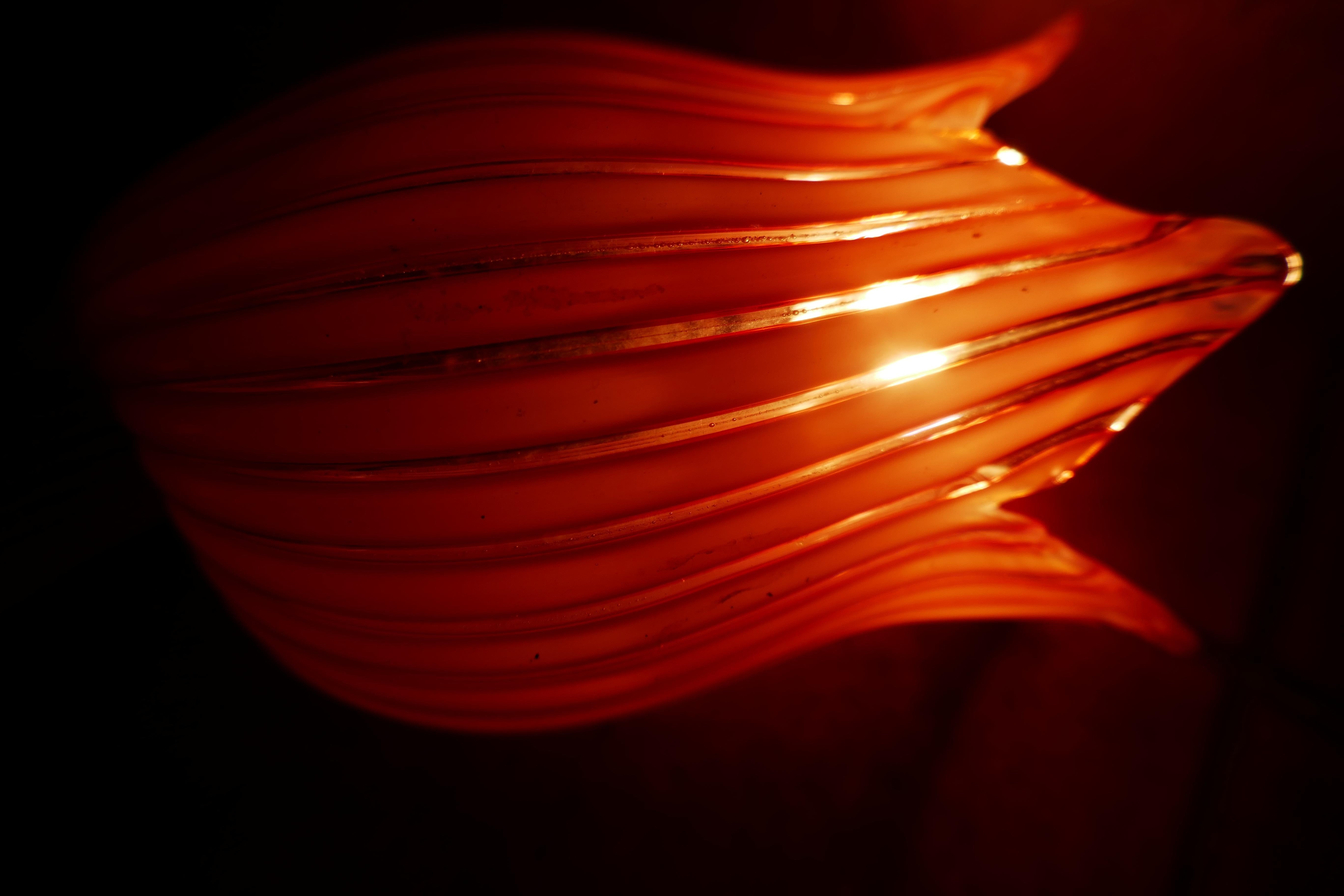 Single Art Nouveau wall light with rods, possible Venini Barovier or Seguso in vendita 9