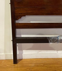 Single bed by Queen Maria I style Noble Wood - 19th century