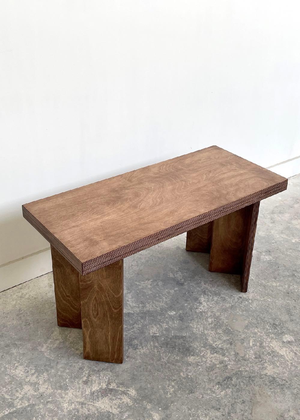 Post-Modern Single Bench by Goons For Sale