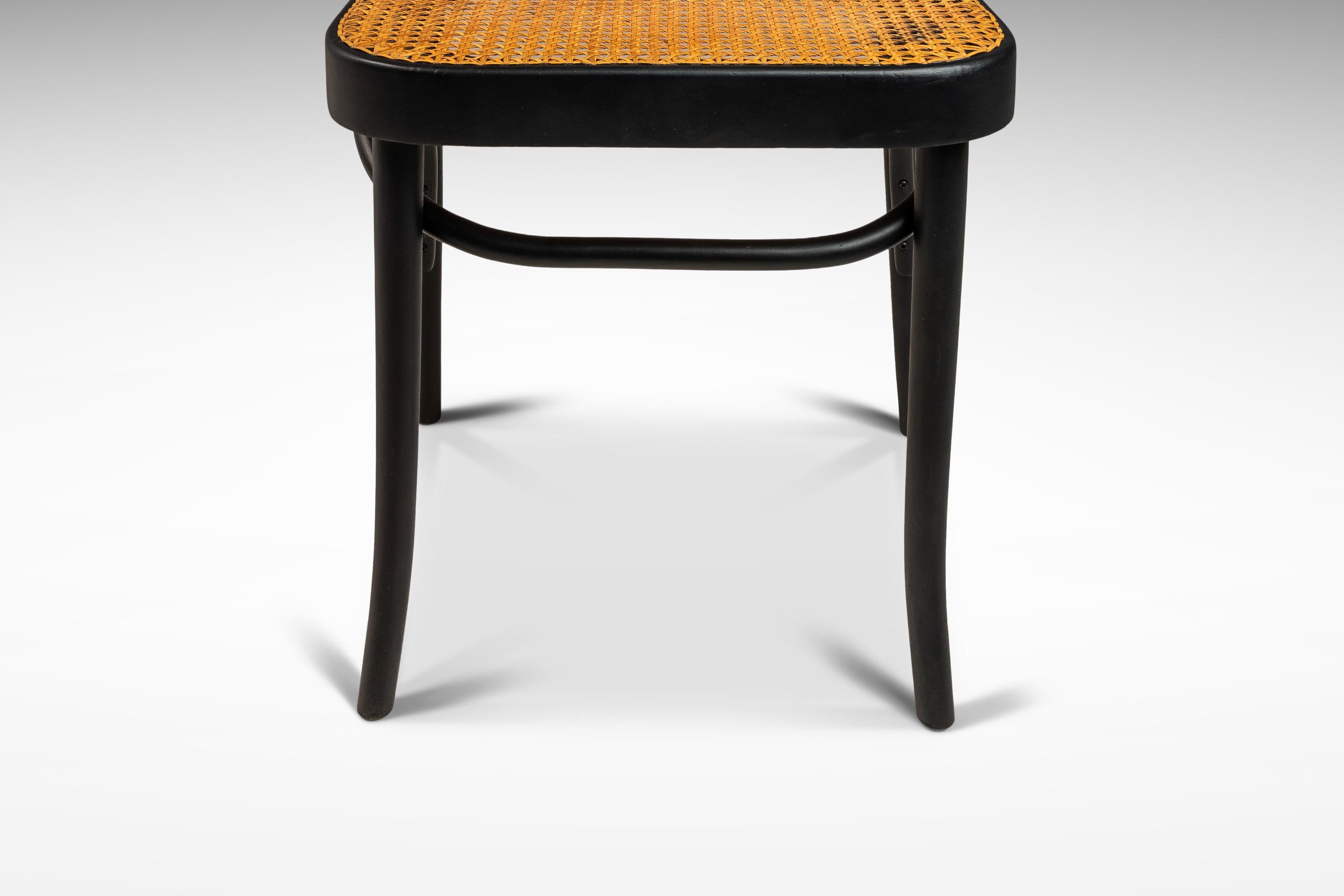 Single Bentwood Model 811 Chair, Original Cane Seat & Back by Josef Frank, 1960 12