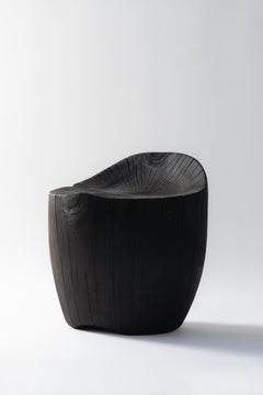 Einzelner Block Wood Batan Sitz von Sebastián Cappiello