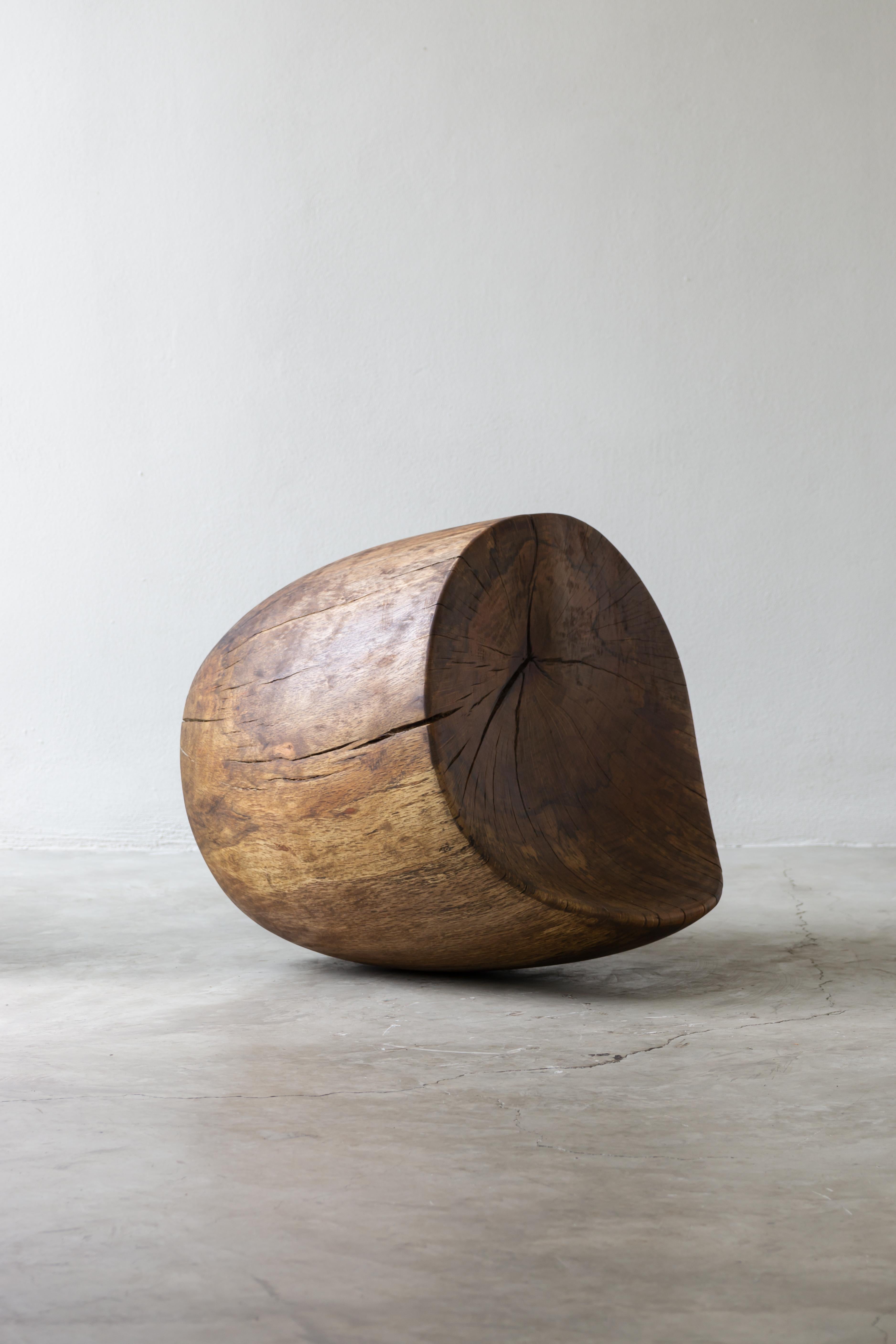 Seduta singola Block Wood Batan di Sebastián Cappiello in vendita 2