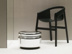 Single Blown Glass Side Table by Haymann Editions