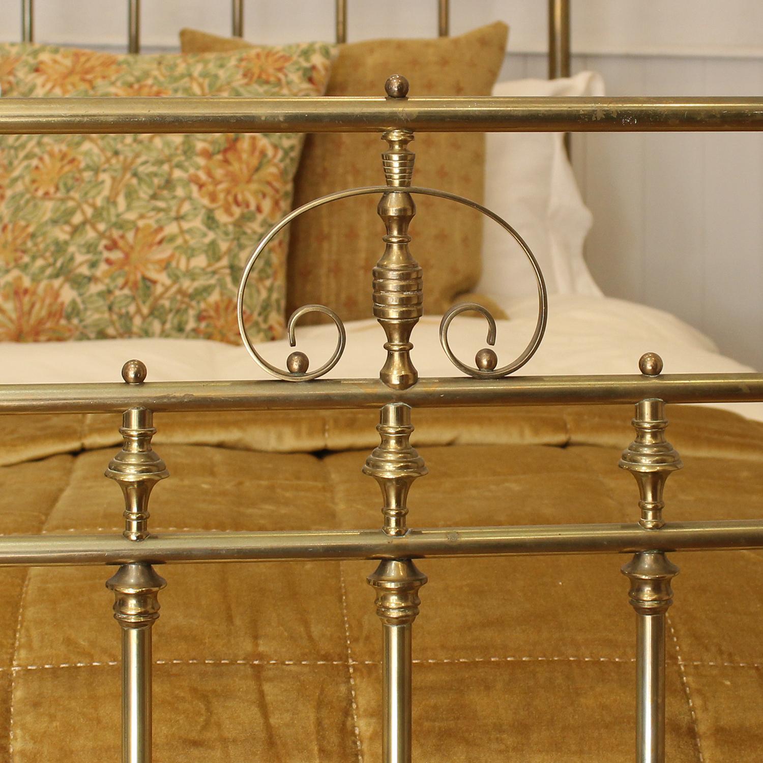 Cast Single Brass Antique Bed MS62