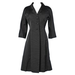 Single breasted black coat Eisa Cristobal Balenciaga