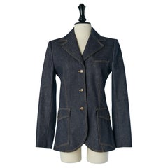 Single-breasted denim blazer Dolce & Gabbana