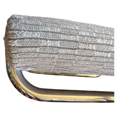Single Brno Armchair in Tubular Chrome Designed by Mies Van Der Rohe for Knoll